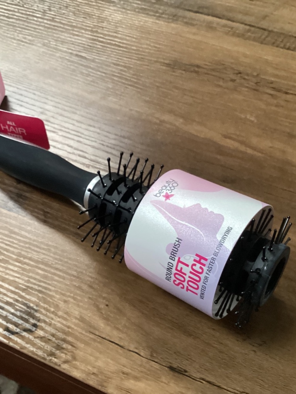 Beauty 360 Soft Touch Round Hair Styling Brush New